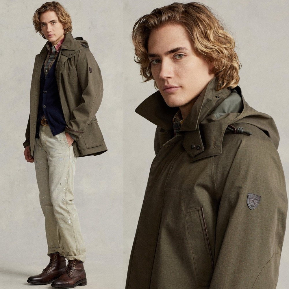 Polo Ralph Lauren men’s hooded car coat